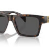 4445-108-87---Havana-1 New sunglasses Mississauga Erin Mills unisex plastic frame Versace 4445